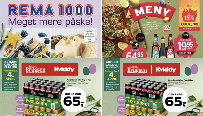 Coop hakket kød til 20 kr. og Lurpak smør til 12 kr. - se de gode lokale tilbud