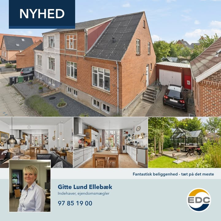 EDC Ejendomsgruppen Struer tilbyder ny attraktiv bolig til salg