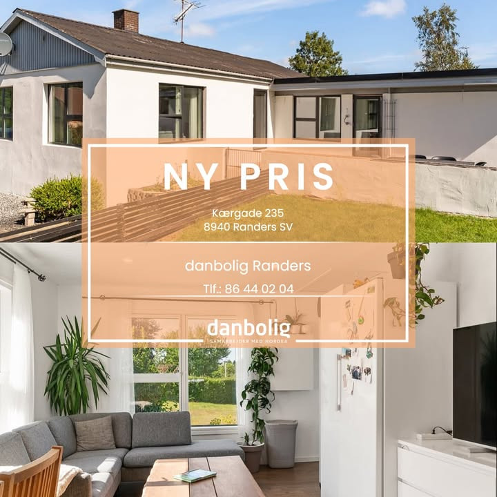 Ny pris på familievilla i Vorup fra danbolig Randers