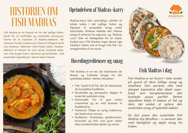 Bandhan Viborg inviterer til at prøve Fish Madras