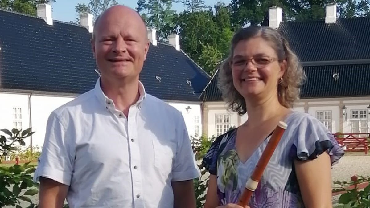 Duo Tramontana hylder Johann Sebastian Bach i Borup Kulturhus