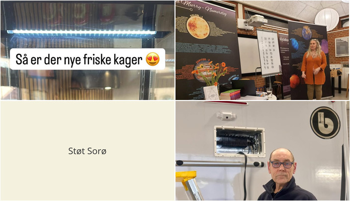 Nyt fra Bruuns Chokolade, Slagelse Camping og Outdoor Center, Numerolog Sofia Murry og 1 anden