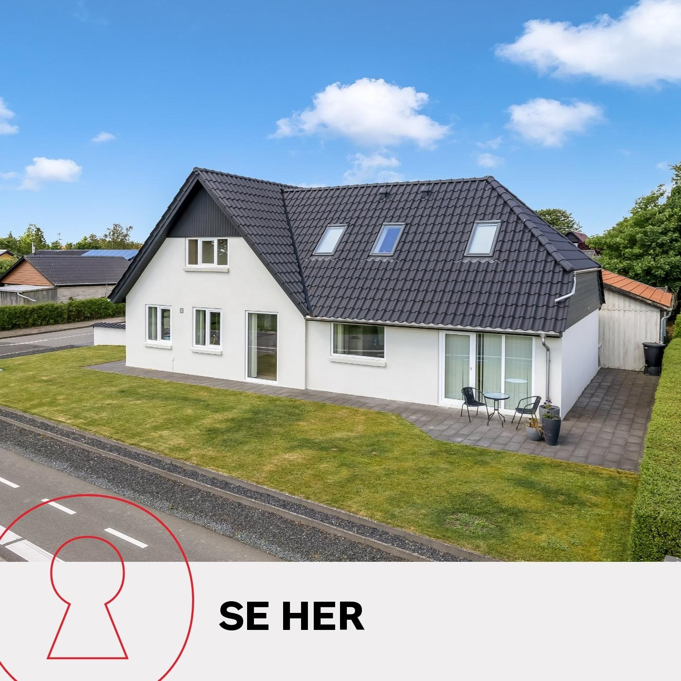 Home Tønder tilbyder indflytningsklar villa med fantastisk udsigt i Skærbæk