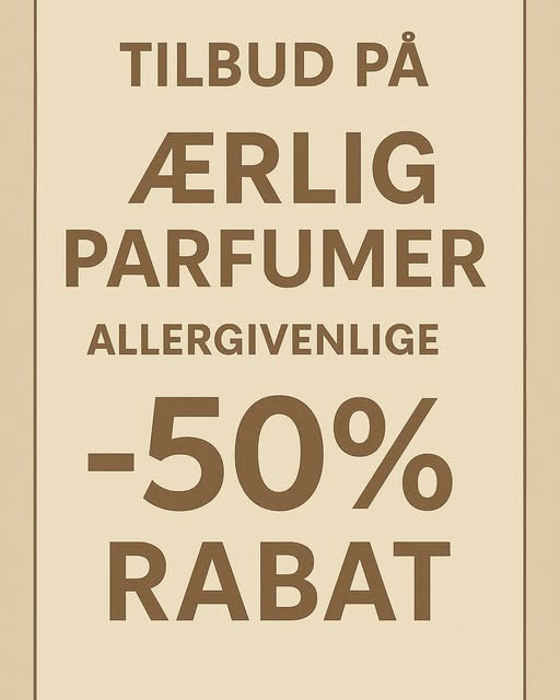 Hair & Skin Zone præsenterer årets julegaveidé: Ærlig parfume med 50% rabat