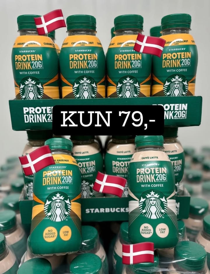 SPAR Nørrebro Hjørring tilbyder Starbucks protein drik til nedsat pris