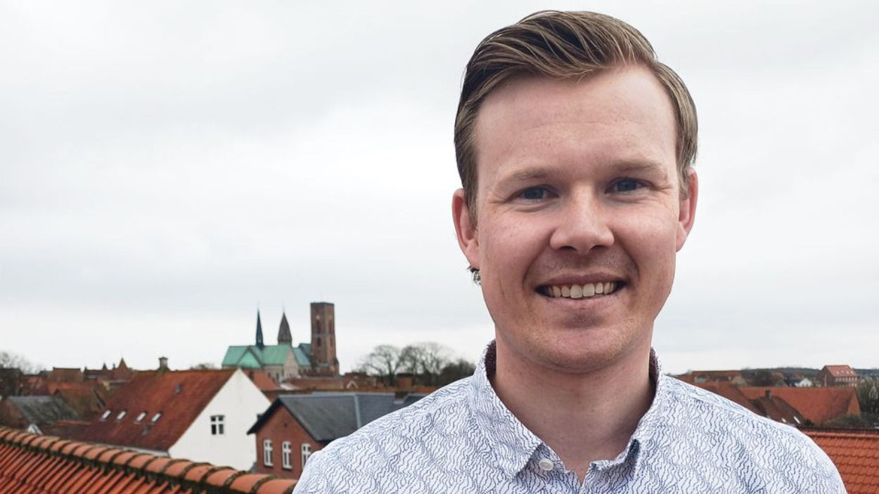 Nicolaj er ny kunderådgiver i Andelskassen i Ribe