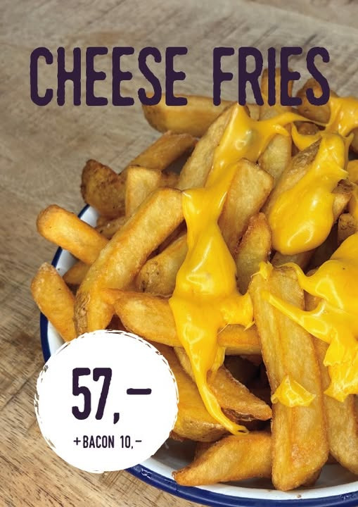 BackyardBurger Viborg introducerer cheese fries med mulighed for bacon