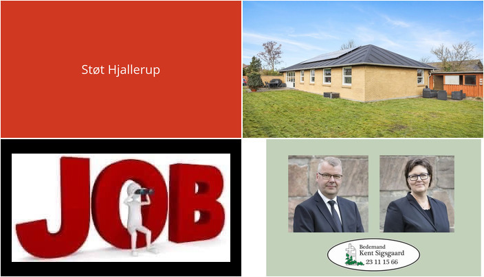 Nyt fra Bedemand Kent Sigsgaard, Slikhuset Hjallerup og Mæglerhuset