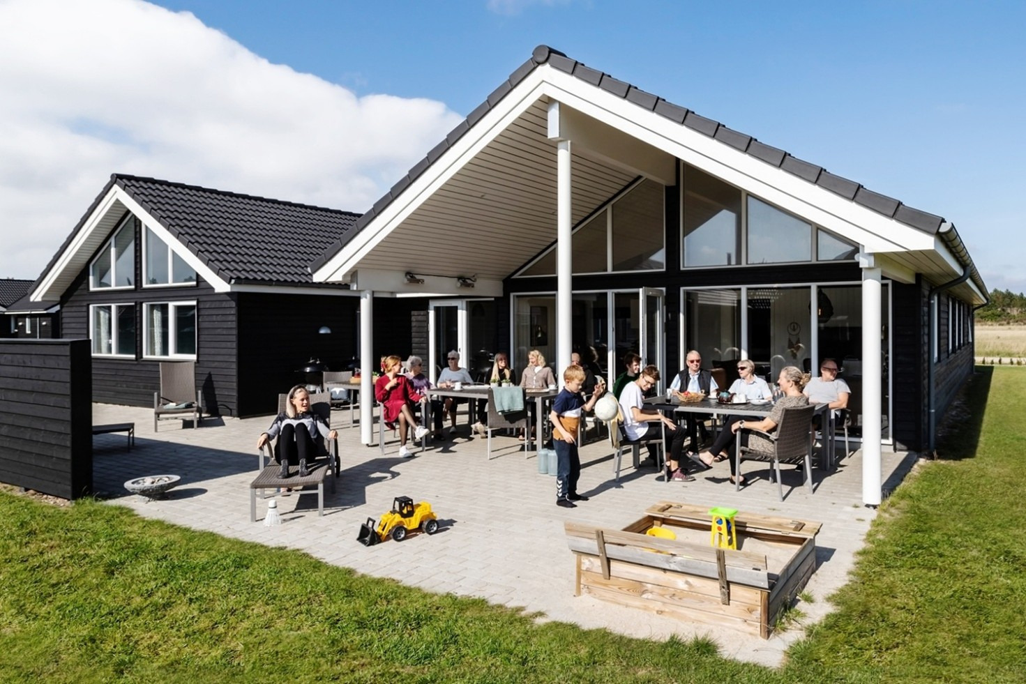 Luksussommerhuse som samlingspunkt for gode ophold