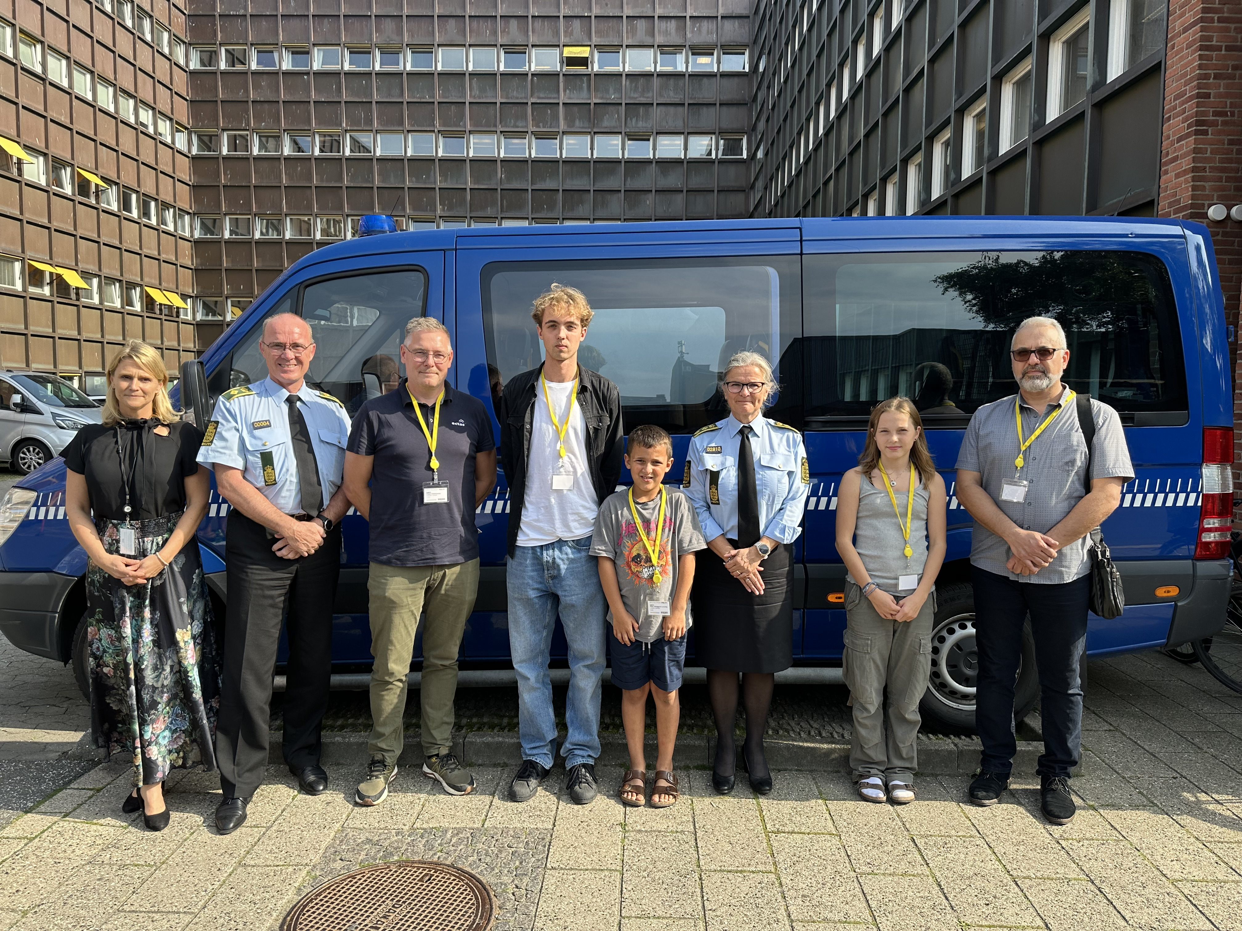 Hverdagens helte hædret på politigården