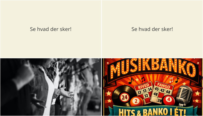 Efterårskoncert og Musik Banko: Oplev det kommende uge i Store Merløse