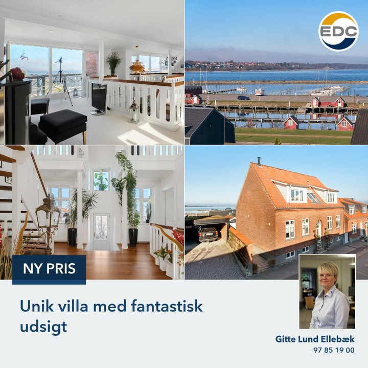 EDC Ejen­doms­grup­pen  Struer præsenterer ny pris på ejendom nedsat med 300.000 kr.