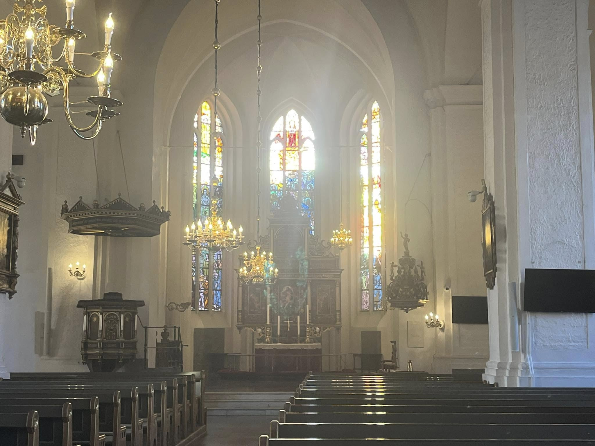 Kom med til hyggelig fællessang i Sankt Nicolai Kirke