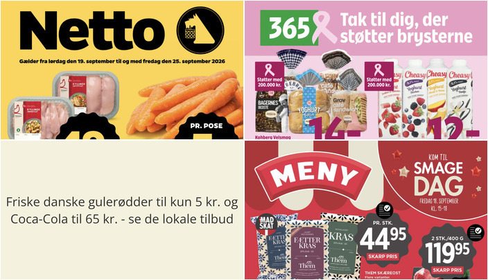 Friske danske gulerødder til kun 5 kr. og Coca-Cola til 65 kr. - se de lokale tilbud