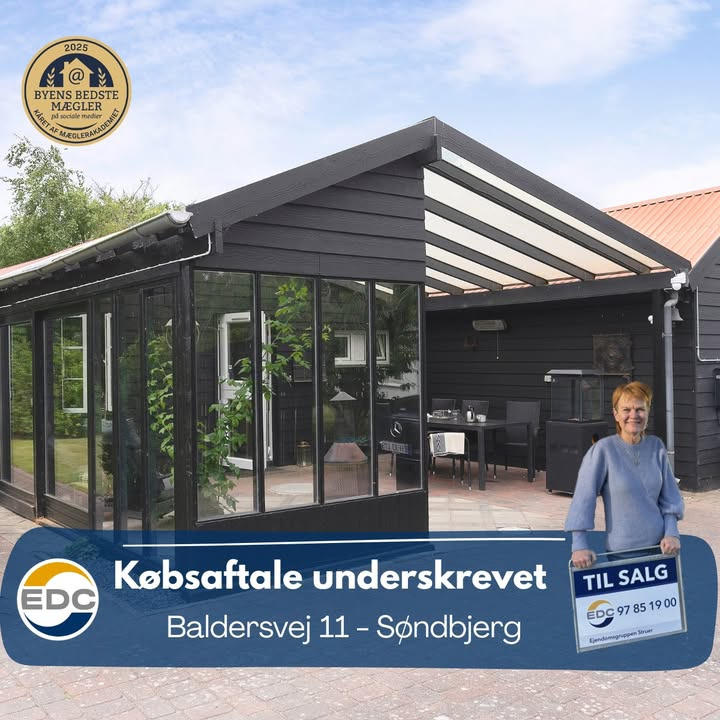 EDC Ejendomsgruppen Struer underskriver købsaftale på Baldersvej 11