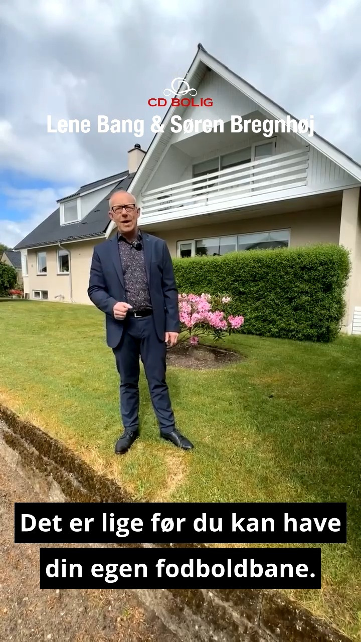 Dejlig familievilla i Funder med plads til både hobby og erhverv fra CD Bolig - Lene Bang & Søren Bregnhøj