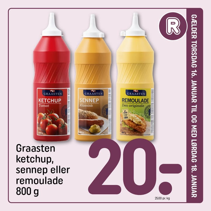 Rema 1000 Hadsund gør dig weekendklar med fantastiske tilbud fra den 16. til 18. januar