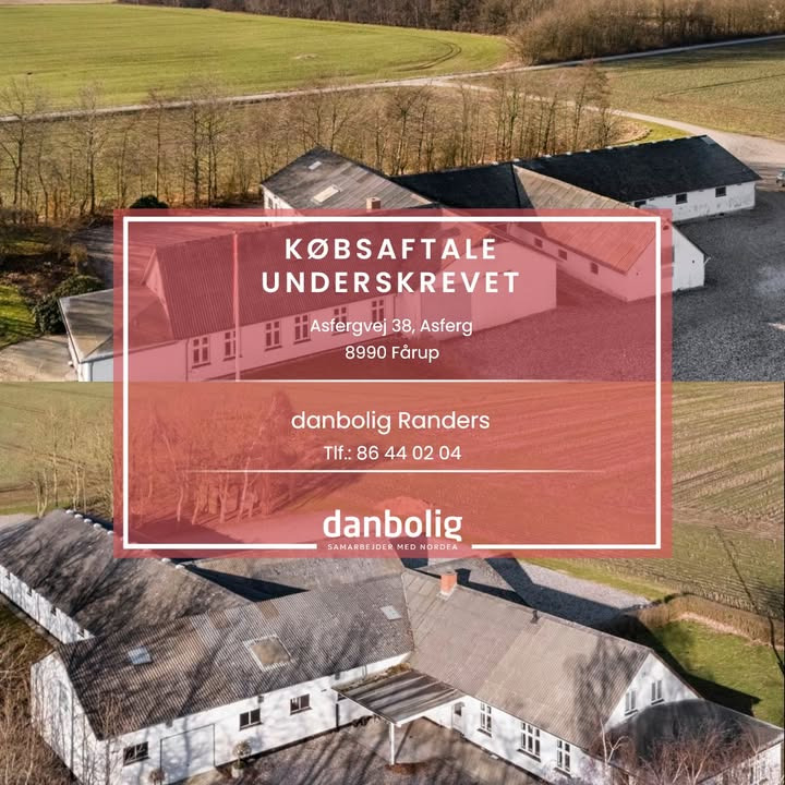 Danbolig Randers underskriver købsaftale på Asfergvej 38 i Fårup
