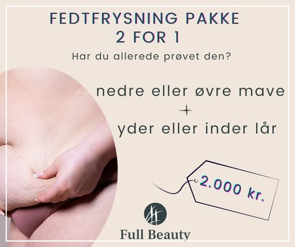Full Beauty Aalborg forlænger februar-tilbuddet på fedtfrysning til marts