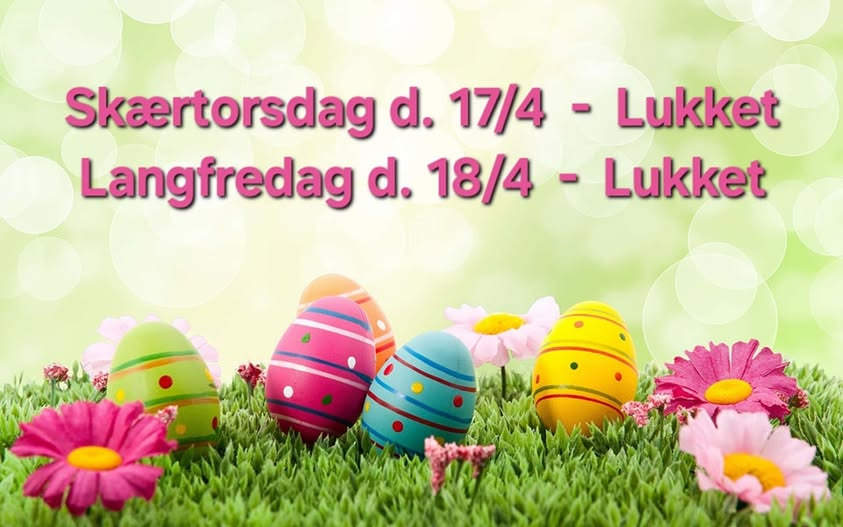 Børneshoppen Brønderslev takker kunderne og ønsker god påske