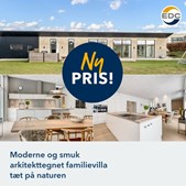 EDC Støvring annoncerer prisnedsættelse på eksklusivt hus med udsigt i Høje Støvring