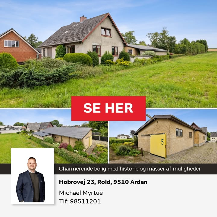 Home Hobro fremhæver charmerende bolig med potentiale i Rold