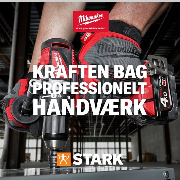 Stark Holstebro præsenterer skarpe priser på Milwaukee værktøj i december