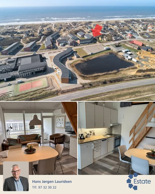 Estate Vestjylland præsenterer moderniseret fritidsbolig tæt på Vesterhavet