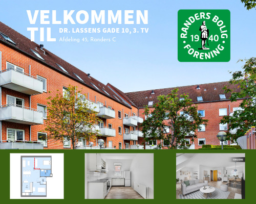 Oplev hyggelig lejlighed med central beliggenhed i Randers