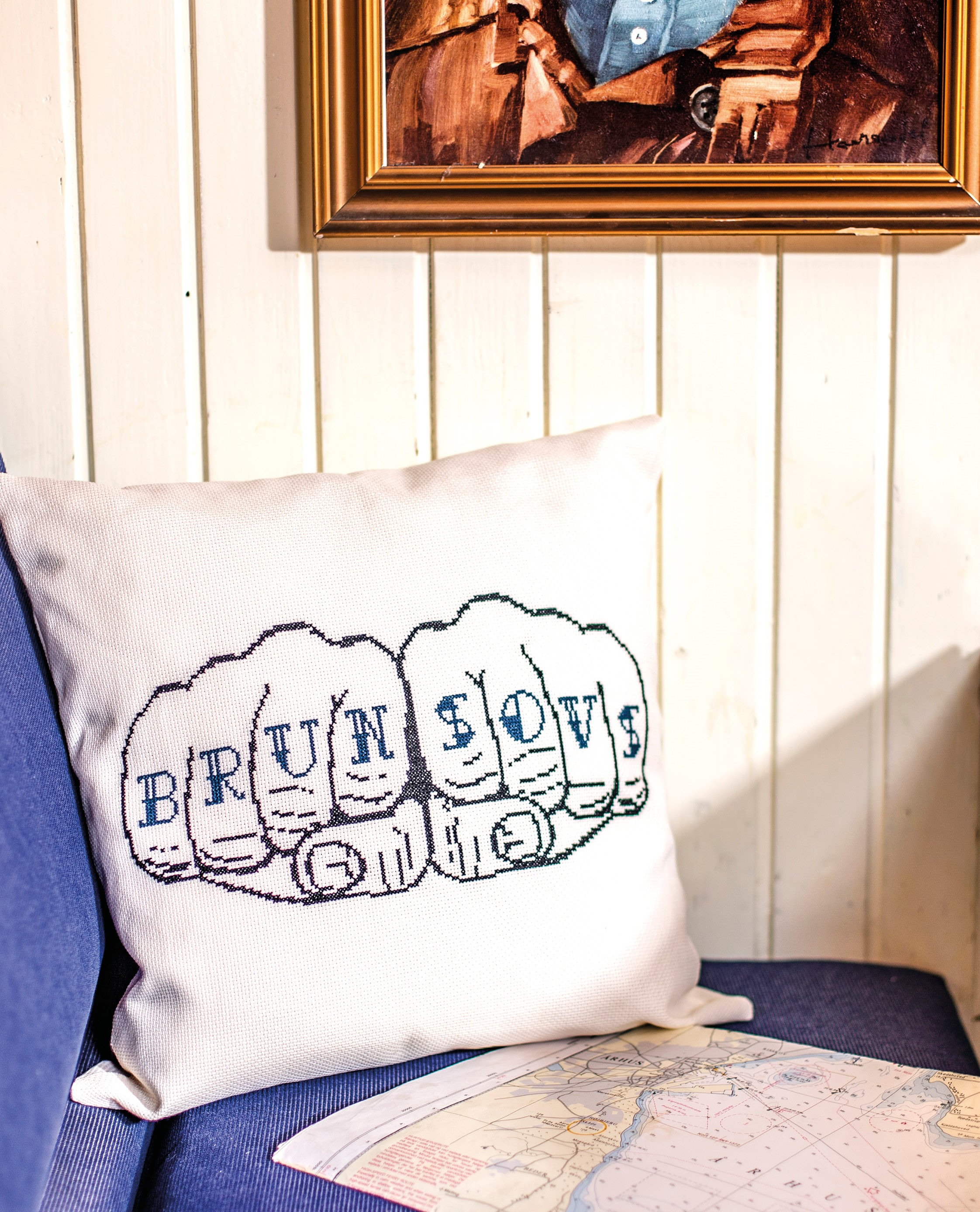 Broderi og øl: En aften med Badass Broderisten Trine Runge Jessen