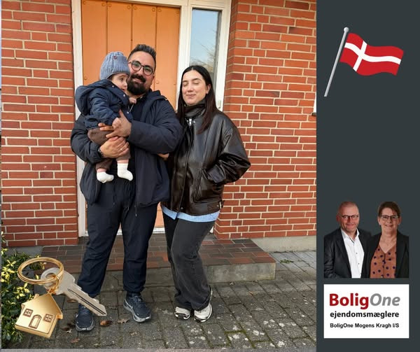BoligOne Mogens Kragh I/S fejrer ny bolighandel i Holstebro
