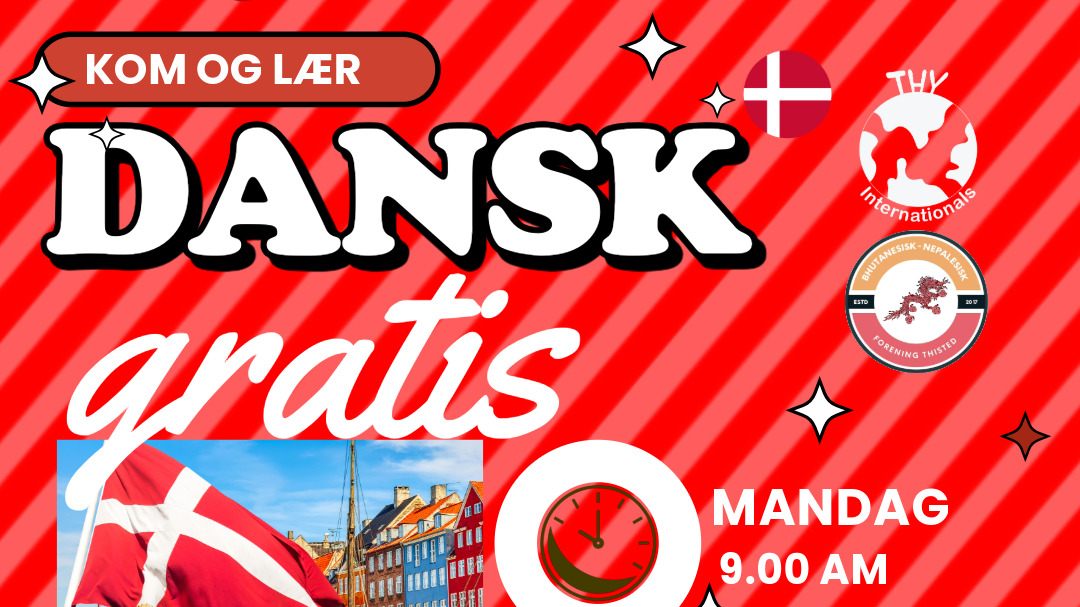 Lær dansk og hyg dig i Plantagehuset
