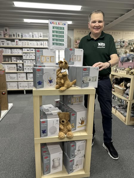 KiDS Coolshop præsenterer nye gibsaftryk fra Tiny Love hos Kære Børn Frederikshavn