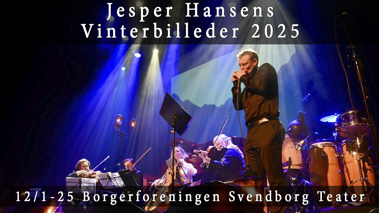 Oplev Jesper Hansens musikalske vinterunivers i Svendborg