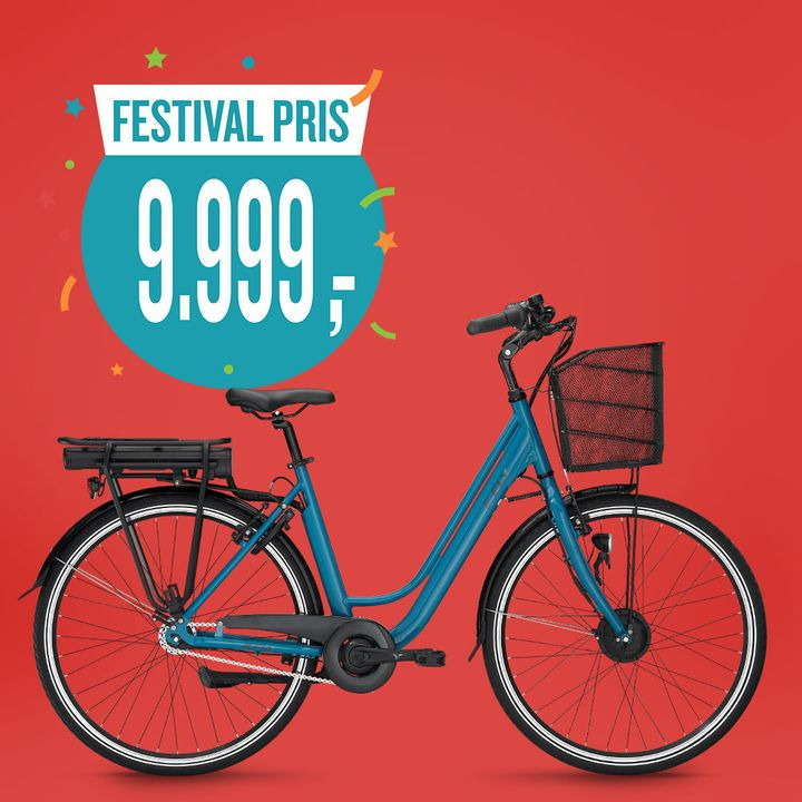 Horsens Cykler tilbyder NOVA elcykel til 9.999 kr. ved Elcykel Festival i weekenden
