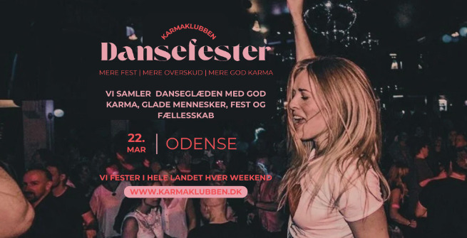 Dansefest i Kræmmersalen: Karmaklubben inviterer til en aften med musik og fællesskab