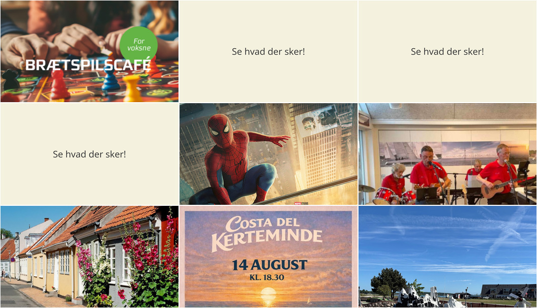 Uge med brætspil, musik og historiske oplevelser i Kerteminde
