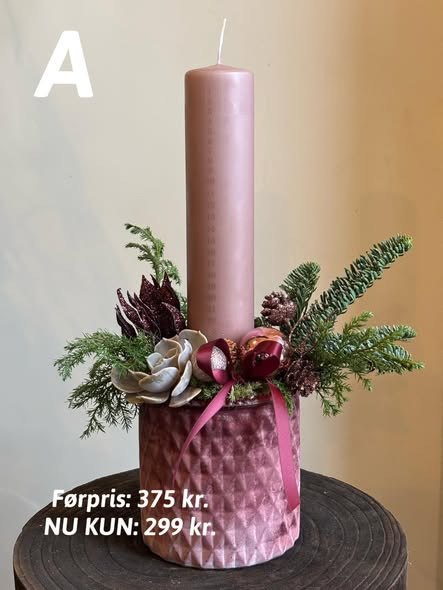 Tulipa Blomster & Havedesign tilbyder unikke juledekorationer og superpriser ved forudbestilling