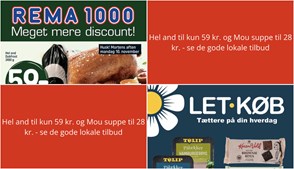 Hel and til kun 59 kr. og Mou suppe til 28 kr. - se de gode lokale tilbud