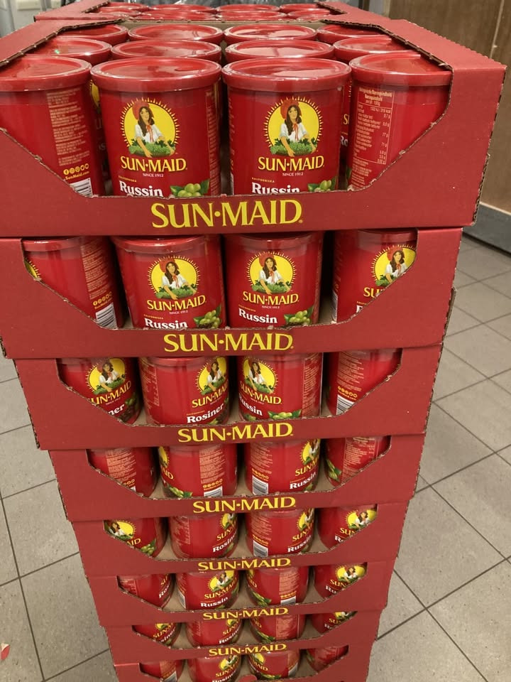 SPAR Nørrebro Hjørring tilbyder Sun-maid rosiner til særpris
