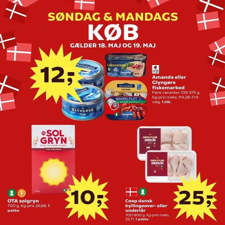 SuperBrugsen Dronninglund tilbyder gode søndags- og mandagskøb