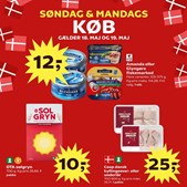 SuperBrugsen Dronninglund tilbyder gode søndags- og mandagskøb