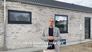 Sidste rækkehus snart klar på Vigen Alle – få en fremvisning nu