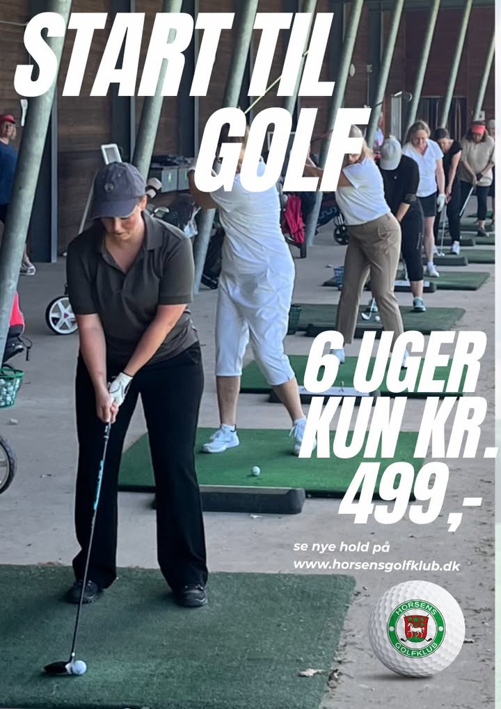 Horsens golfklub tilbyder gratis start til golf som julegave 