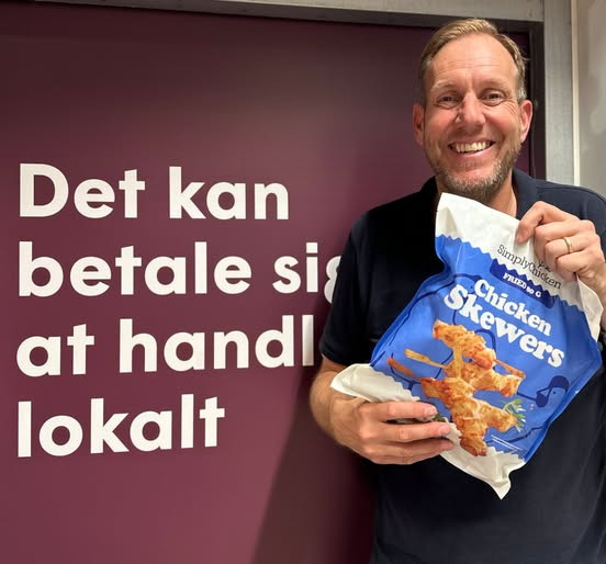 Spar Suldrup har JA TAK-tilbud på kyllingespyd til 74,95 kr.