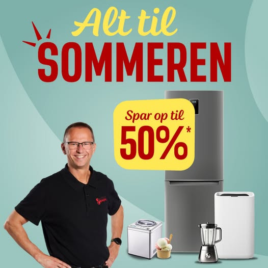Skousen Holstebro har op til 50% rabat på udvalgte sommerprodukter