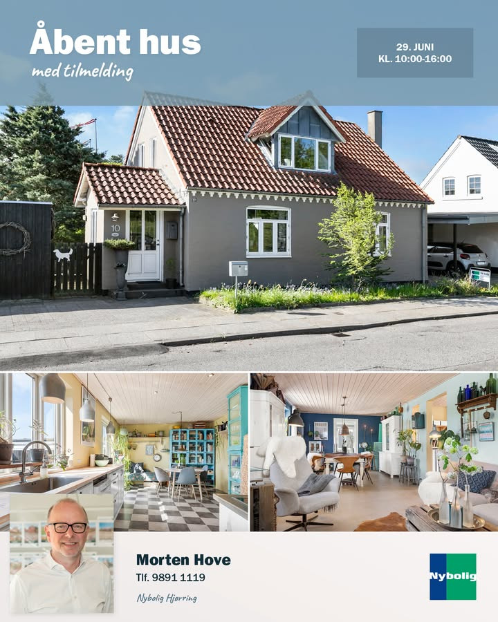 Nybolig Hjørring inviterer til åbent hus på Skydebanevej 10