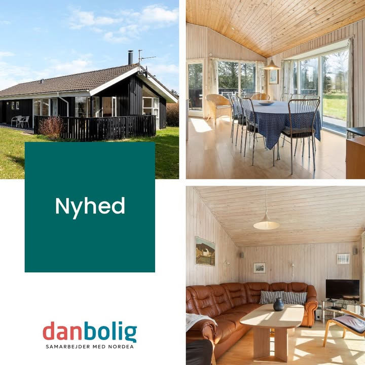 Danbolig Hjørring præsenterer sommerhus til salg i Lønstrup tæt på Vesterhavet