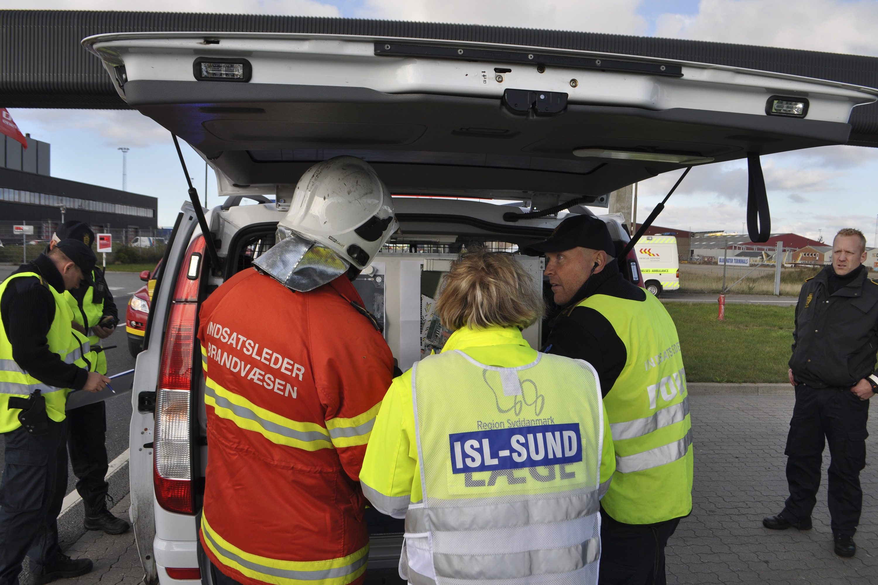 Øvelse, øvelse, øvelse: Større ulykke i Aalestrup 