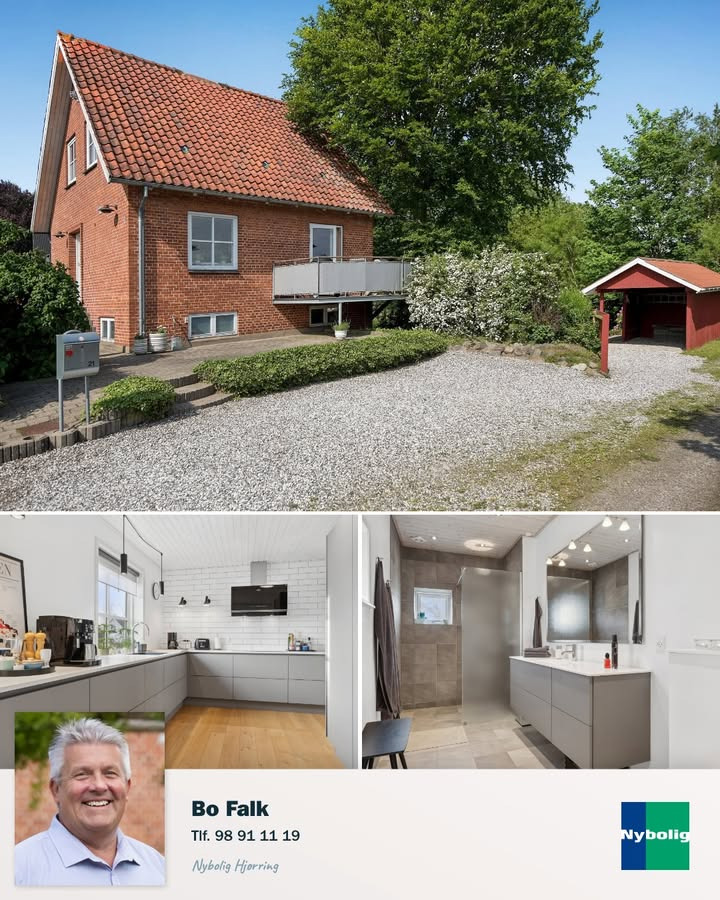 Nybolig Hjørring præsenterer charmerende villa med unik beliggenhed i Sindal